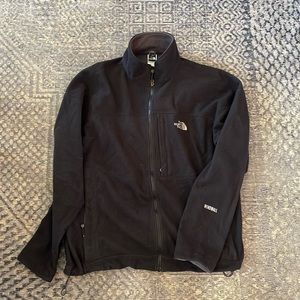 Men’s North Face fleece windbreaker jacket